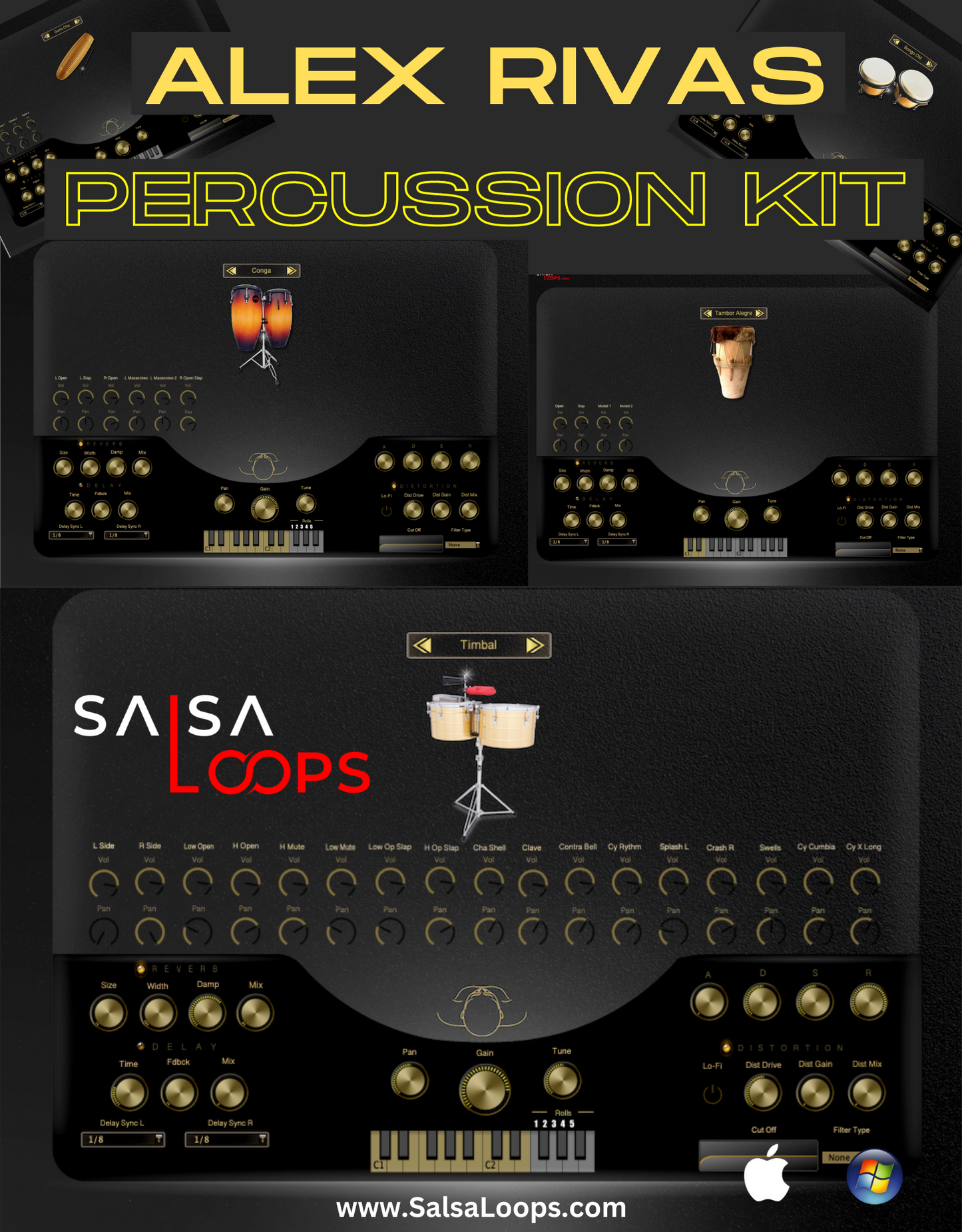 Alex Rivas Percussion Kit (FULL)